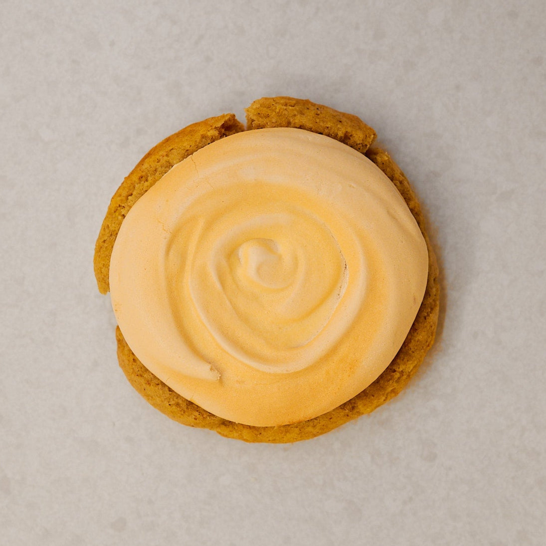Lactosevrije Lemon Meringue Cookie