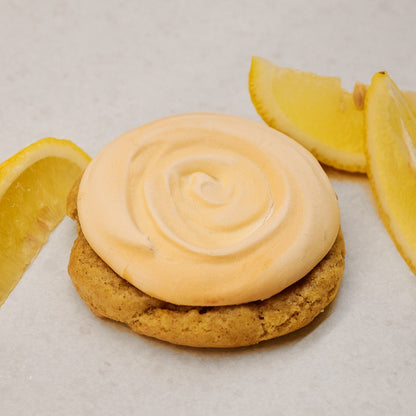 Lactosevrije Lemon Meringue Cookie